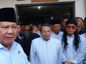 Sowan Habib Luthfi di Pekalongan, Prabowo Sempat Diajak ke Ruangan Khusus