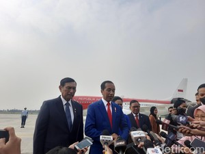 Jawaban Jokowi Saat Ditanya Rumor Hary Tanoe Gantikan Johnny Plate