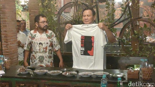 Relawan Gibran dan Jokowi di Solo dukung Prabowo Subianto jadi capres 2024. Foto diunggah Jumat (19/5/2023)