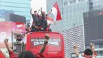 Meriahnya Pawai Kontingen SEA Games 2023 di Bundaran HI