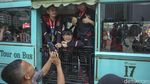 Meriahnya Pawai Kontingen SEA Games 2023 di Bundaran HI