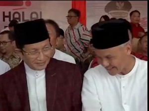 Ganjar-Nasaruddin Umar Duduk Sebelahan di Tengah Isu Bakal Paslon di 2024