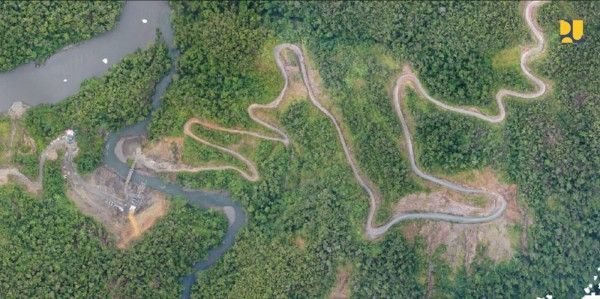 Trans Papua Wamena - Papua. (Dok. Kementerian PUPR)