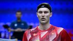 Foto Viktor Axelsen Cedera Saat Denmark Disingkirkan Malaysia