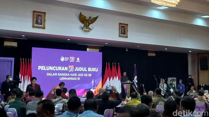 Acara peluncuran buku Lemhannas