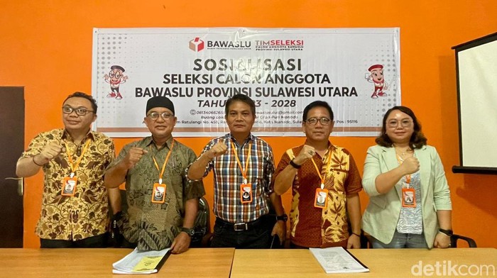 Timsel Badan Pengawasan Pemilu (Bawaslu) Sulawesi Utara (Sulut).