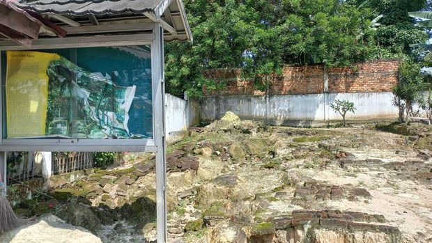 Penampakan Candi Solok Sipin di Jambi. Foto: Dimas/detikcom