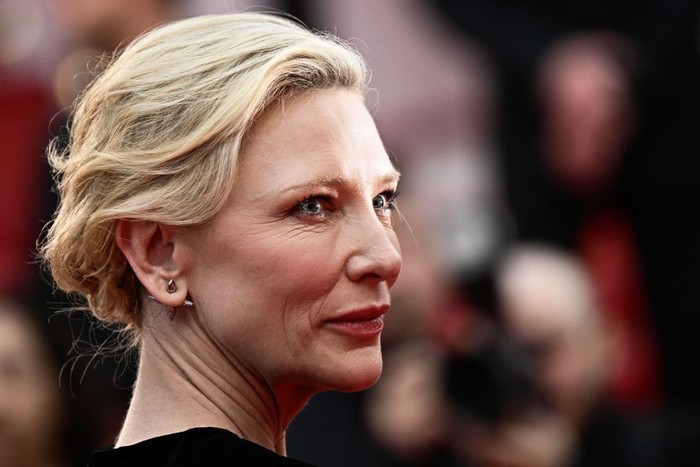 Australian actress Cate Blanchett arrives for the screening of the film 