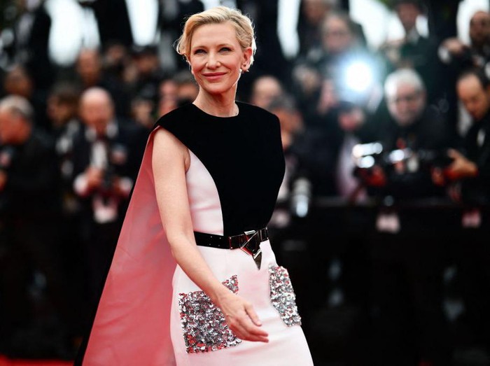 Australian actress Cate Blanchett arrives for the screening of the film 