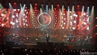 Ari Lasso di konser Dewa 19 - A Night At The Orchestra di Surabaya, Jumat (19/5/2023) malam/Foto: Wisnu Setiadarma