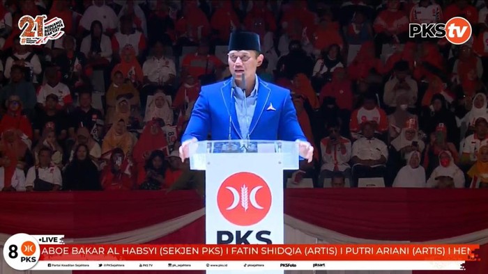 Ketum Partai Demokrat AHY di Milas ke-21 PKS