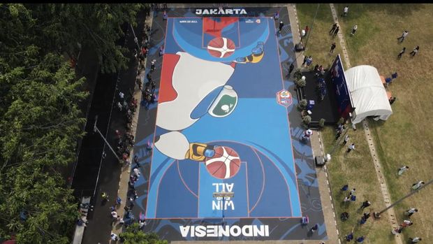 Lapangan Banteng dipugar jelang FIBA World Cup 2023