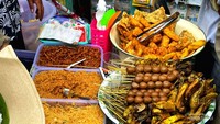 Menu sarapan yang menggiurkan di Telaga Sarangan