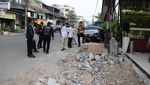 Potret Ruko Pluit Mulai Dibongkar Gegara Makan Badan Jalan