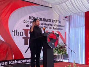 Di Hadapan Kader PDIP Sukabumi, Puan Minta Jabar Jadi Kantung Suara