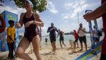 Ratusan WNA Ramaikan Batam International Triathlon 2023