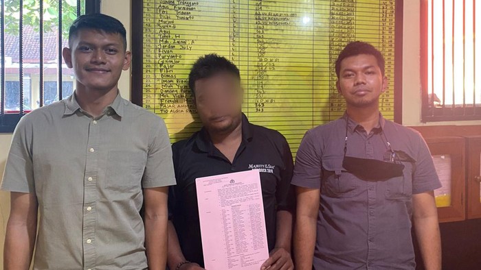 Residivis pencurian barang PKL asal Blitar yang ditangkap di Tulungagung