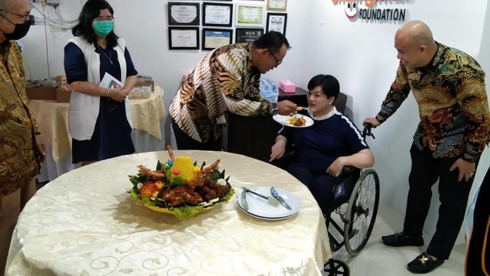 Wakil Wali Kota Medan saat hadiri peresmian rumah singgah baru SmilingKids Foundation di Medan, Sabtu (20/5/2023). (Foto: Istimewa)