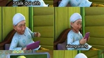 Loh, bukannya Atuk Dalang dan Opah Siti bersahabat? Foto: via Twitter