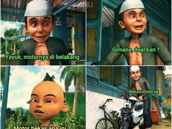 Meme Nyeleneh Upin Ipin, Kok Jadi Begini