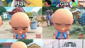 Baru juga bilang Hai. Foto: via Twitter