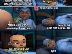 Meme Nyeleneh Upin Ipin, Kok Jadi Begini