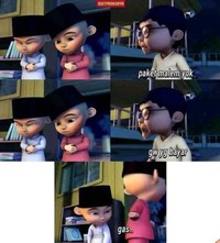 Siapa nih yang kartun favoritnya Upin & Ipin? Meme berikut pasti bisa bikin kamu senyum-senyum sendiri.