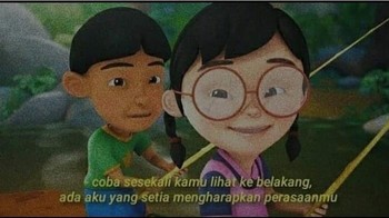 Ternyata diam-diam Mail suka sama Mei Mei. Foto: via Twitter