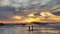 Golden Hour di Camps Bay