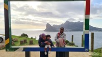 Senja di Chapmans Peak Drive