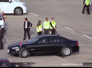 Intip Spesifikasi Mobil yang Ditumpangi Jokowi di KTT G7