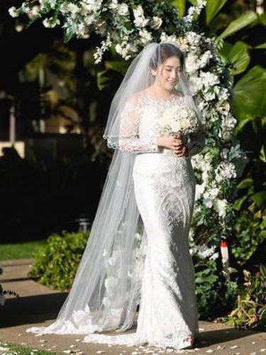 Foto pernikahan Niena, influencer asal Malaysia yang ditipu oleh temannya sendiri. Foto pernikahan Niena, influencer asal Malaysia yang ditipu oleh temannya sendiri.