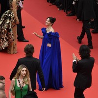 Perhelatan Cannes Film Festival 2023 dihadiri para bintang Hollywood dan sineas film dari seluruh penjuru dunia. Mewakili Indonesia, ada sosok aktris Raline Shah. (Foto: Kristy Sparow/Getty Images)