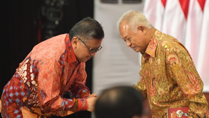 Hasto Kristiyanto dan Purnomo Yusgiantoro