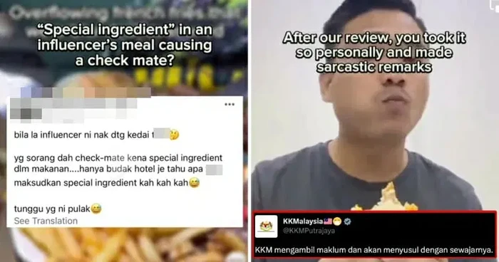 Influencer mengulas restoran secara jujur