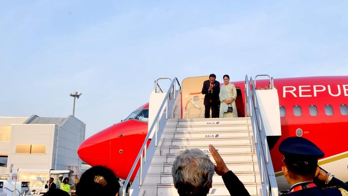 Jokowi Bertolak ke Tanah Air