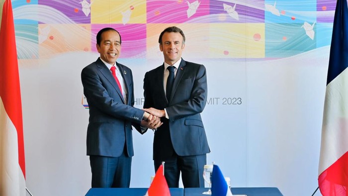 Jokowi dan Macron
