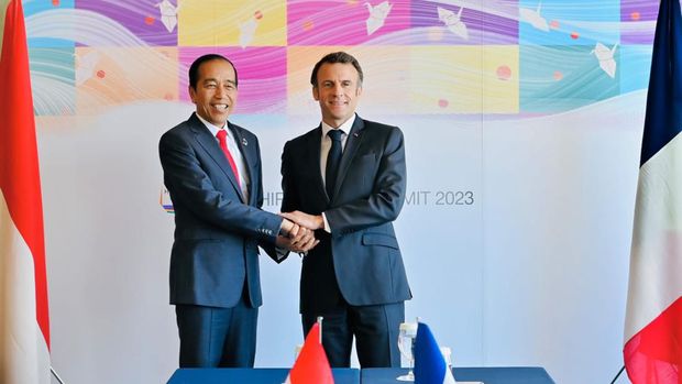 Jokowi dan Macron