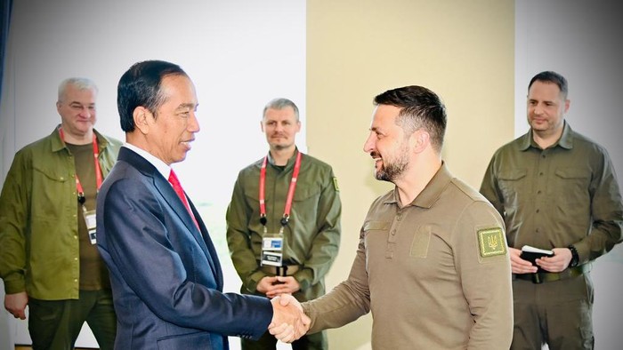 Jokowi dan Zelensky