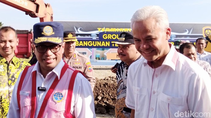 Kunjungan Menteri Perhubungan (Menhub) Budi Karya Sumadi di Purworejo, Minggu (21/5/2023).