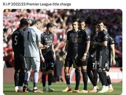 Meme Arsenal Terkapar, City Juara Liga Inggris