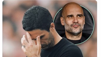 Musim ini, Arsenal menghabiskan waktu paling lama di puncak Liga Inggris, yaitu 248 hari. Foto: Twitter