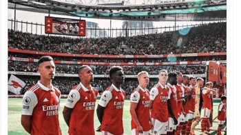 Akun ini meyakini Arsenal akan semakin kuat di masa mendatang. Foto: Twitter