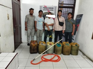 PNS Ditangkap Curi Solar di Pelabuhan Pelindo Sibolga untuk Beli Rokok