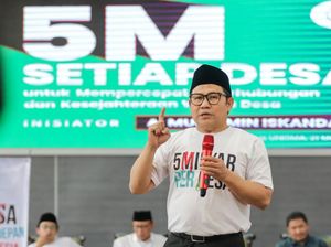 Dana Desa Naik Rp 2 M, Cak Imin: Kalau PKB Menang Minimal Rp 5 M