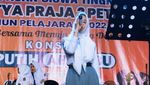 Potret Amel Amelia yang Kembali Viralkan Lagu Welas Hang Ring Kene