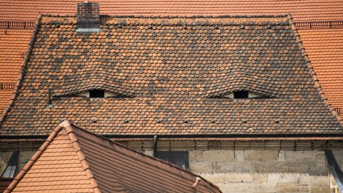 21 May 2023, Saxony, Pirna: View to the roof of the town church St. Marien in Pirna. The Italian artist Bernardo Bellotto (1722-1780), known as Canaletto, painted famous town views of Pirna, a town on the Elbe River 20 kilometers south of Dresden, in the mid-18th century. Photo: Matthias Rietschel/dpa-Zentralbild/dpa (Photo by Matthias Rietschel/picture alliance via Getty Images)