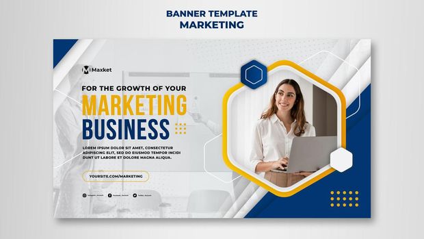 Contoh banner bisnis maketing
