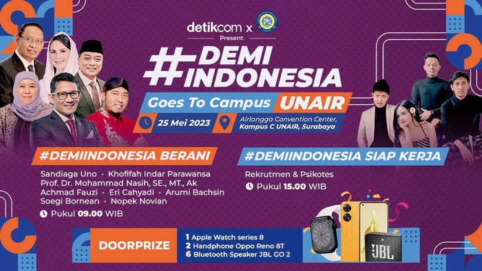 #DemiIndonesia Goes To Campus Unair Surabaya