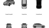 Desain mobil Wuling Binggo terdaftar di Berita Resmi Desain Industri No. 20/DI/2023. Dokumen resmi itu dirilis Direktorat Hak Cipta dan Desain Industri Direktorat Jenderal Kekayaan Intelektual Kemenkumham. Foto: Dok. Berita Resmi Desain Industri